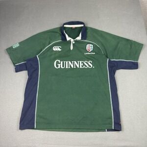 Vintage Canterbury London Irish Rugby Union Jersey Heavy Size XL